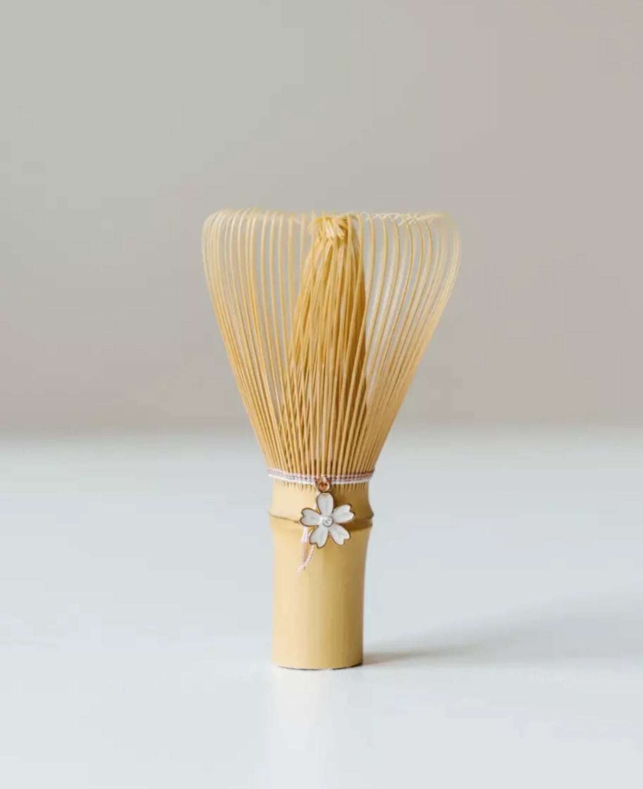 Suikaen Emi Chasen Cherry Blossom Matcha Sakura Bamboo Whisk Pink