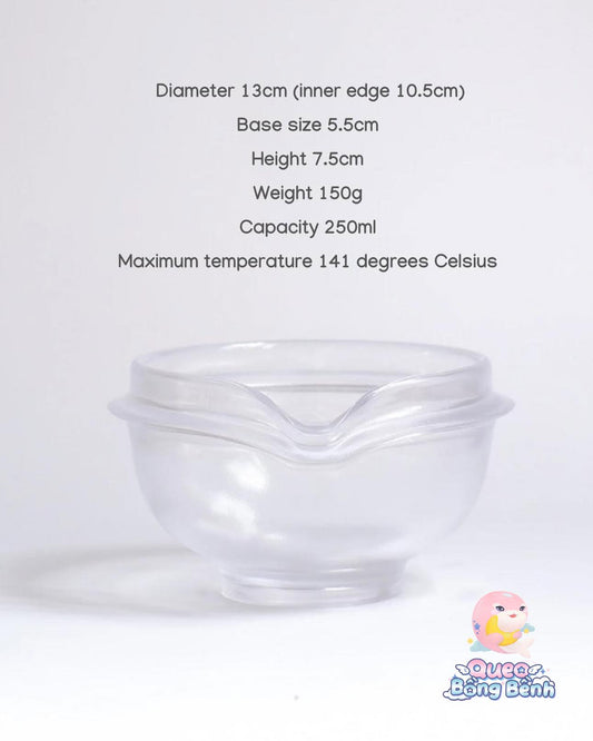 MTCH Air Matcha Chawan Bowl Glass Polycarbonate